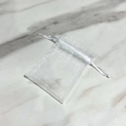 White Organza Bags