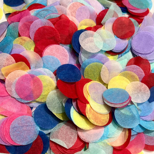 Rainbow Biodegradable Paper Confetti 🌈