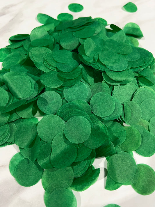 Forest Green Biodegradable Confetti