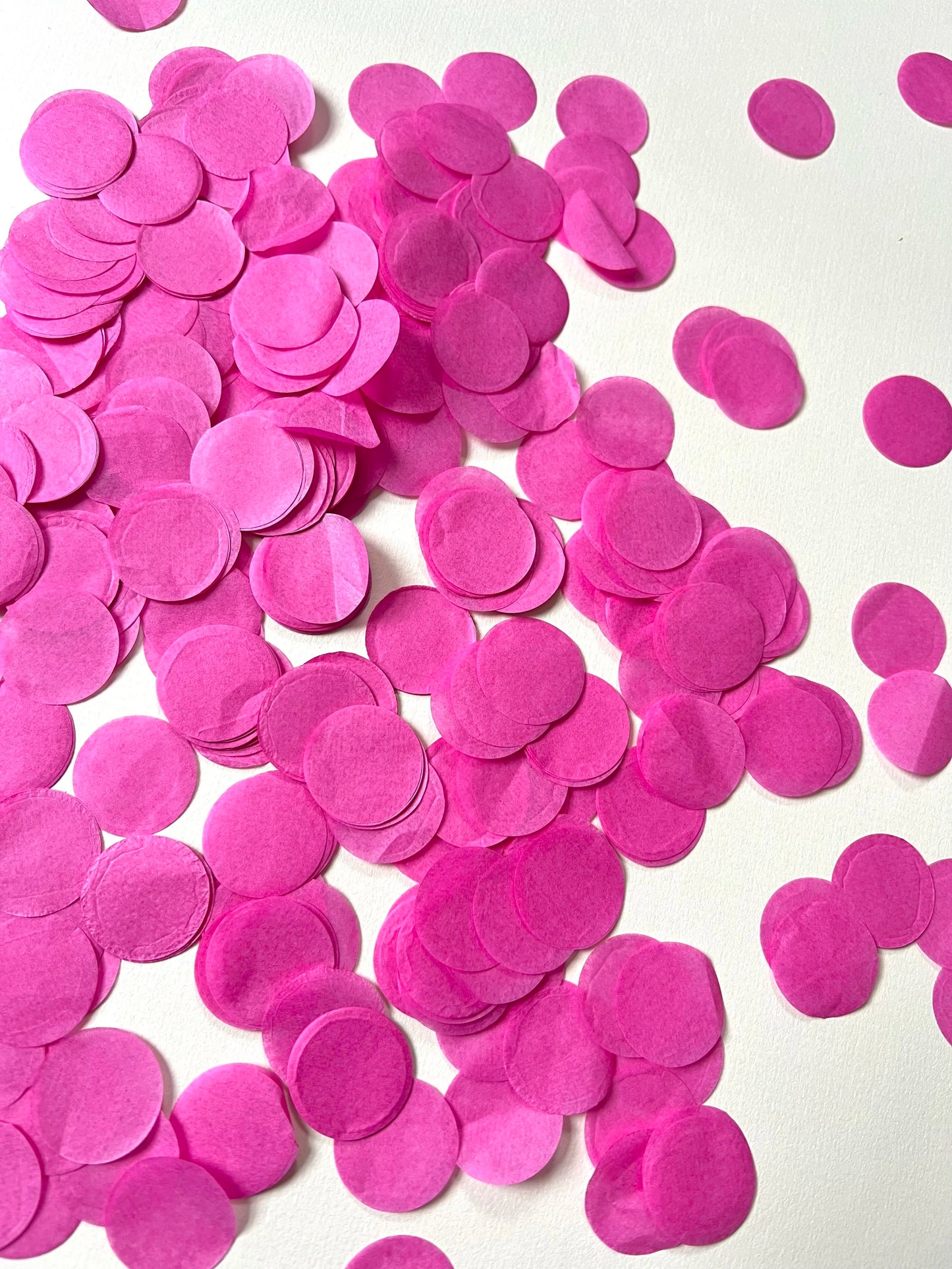 Fuchsia Paper Confetti Biodegradable Confetti