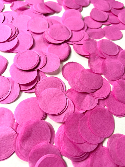 Fuchsia Paper Confetti Biodegradable Confetti