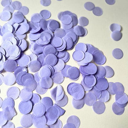 Lilac Biodegradable Paper Confetti