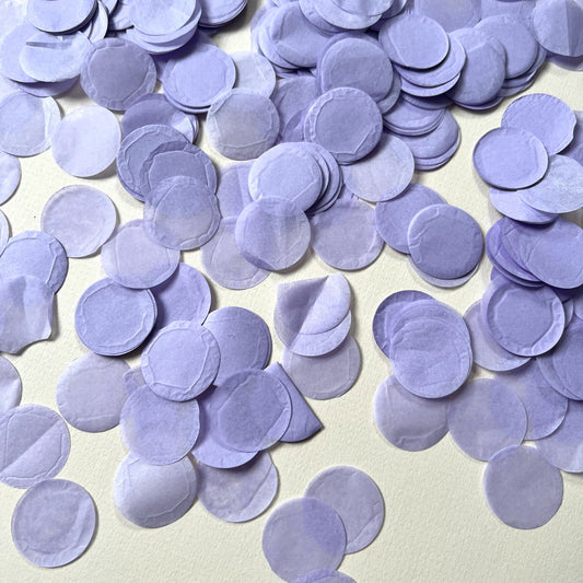 Lilac Biodegradable Paper Confetti