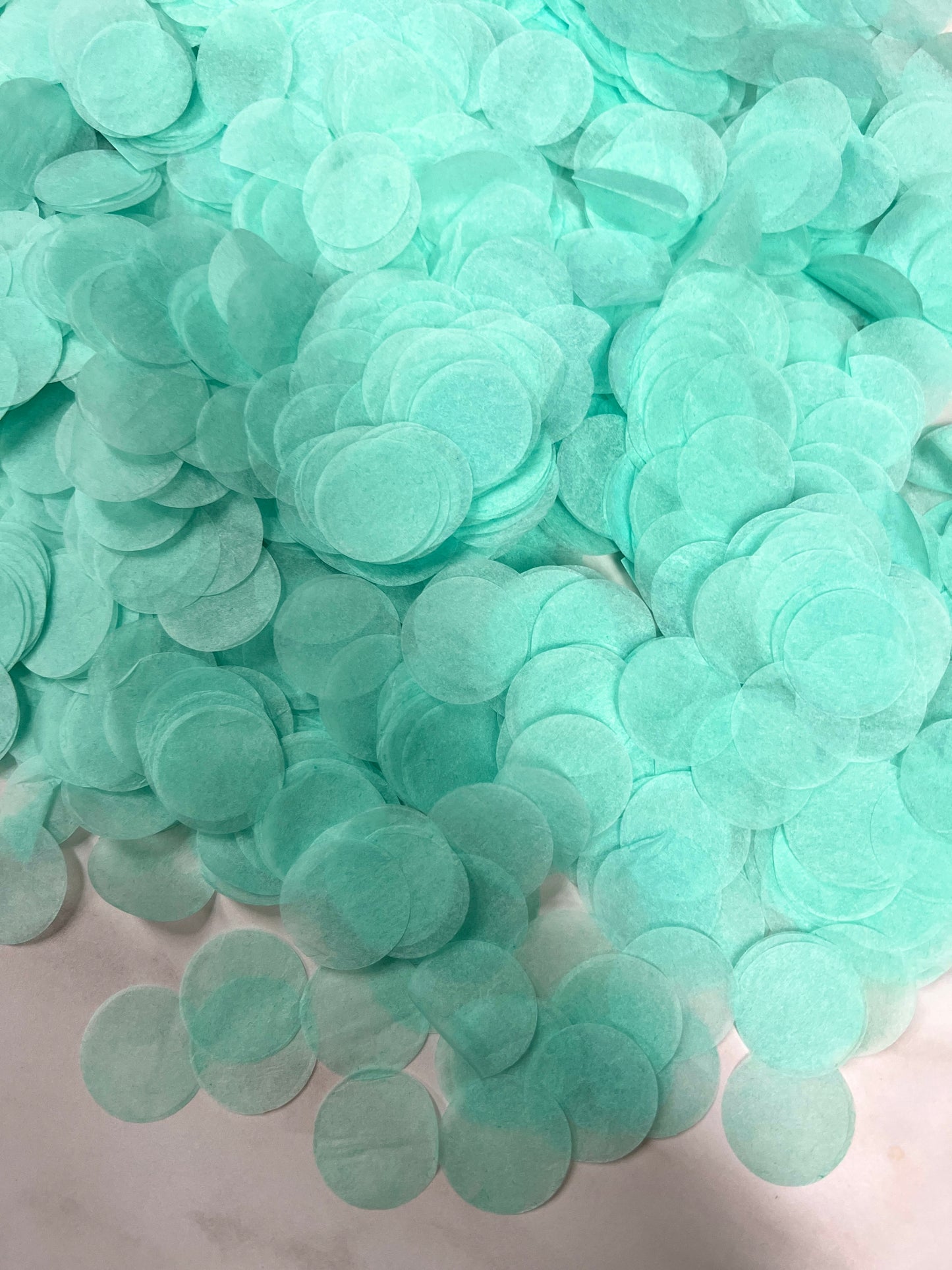Mint Green Wedding Confetti