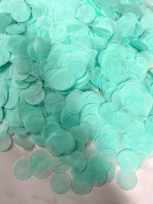 Mint Green Wedding Confetti