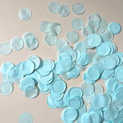 Baby Blue Biodegradable Paper Confetti