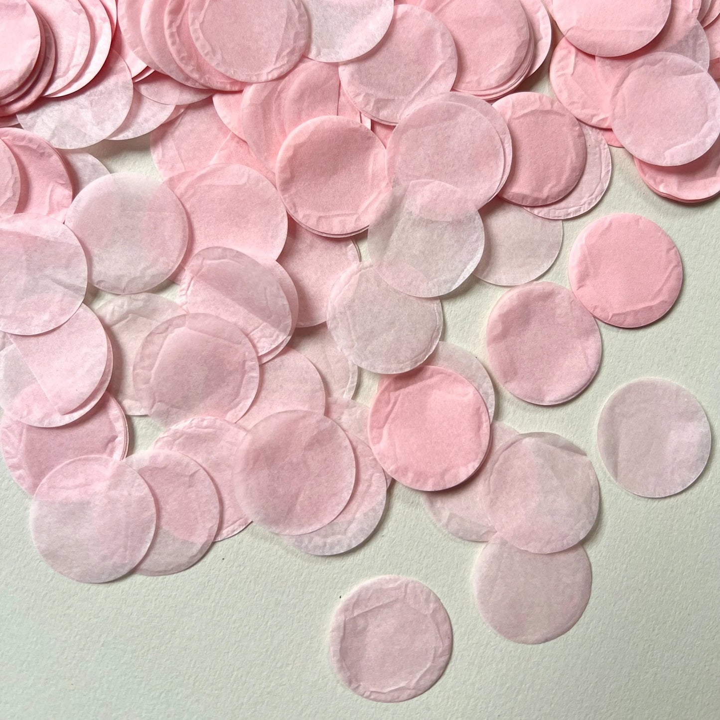 Pastel Pink Paper Confetti Biodegradable Confetti