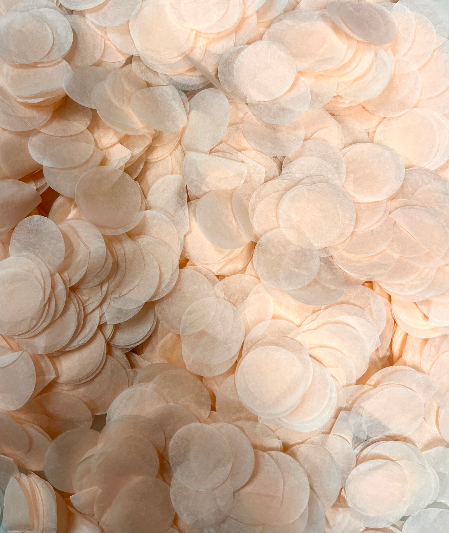 Biodegradable Wedding Confetti Peach
