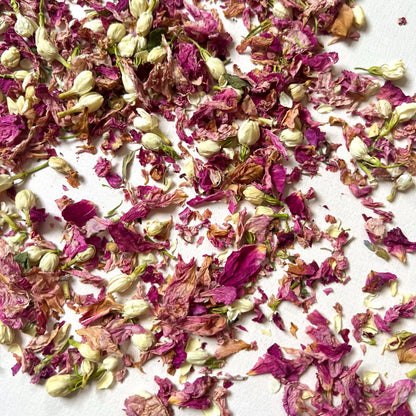 Vintage Rose & Jasmine Petal Confetti | 100% Natural Biodegradable