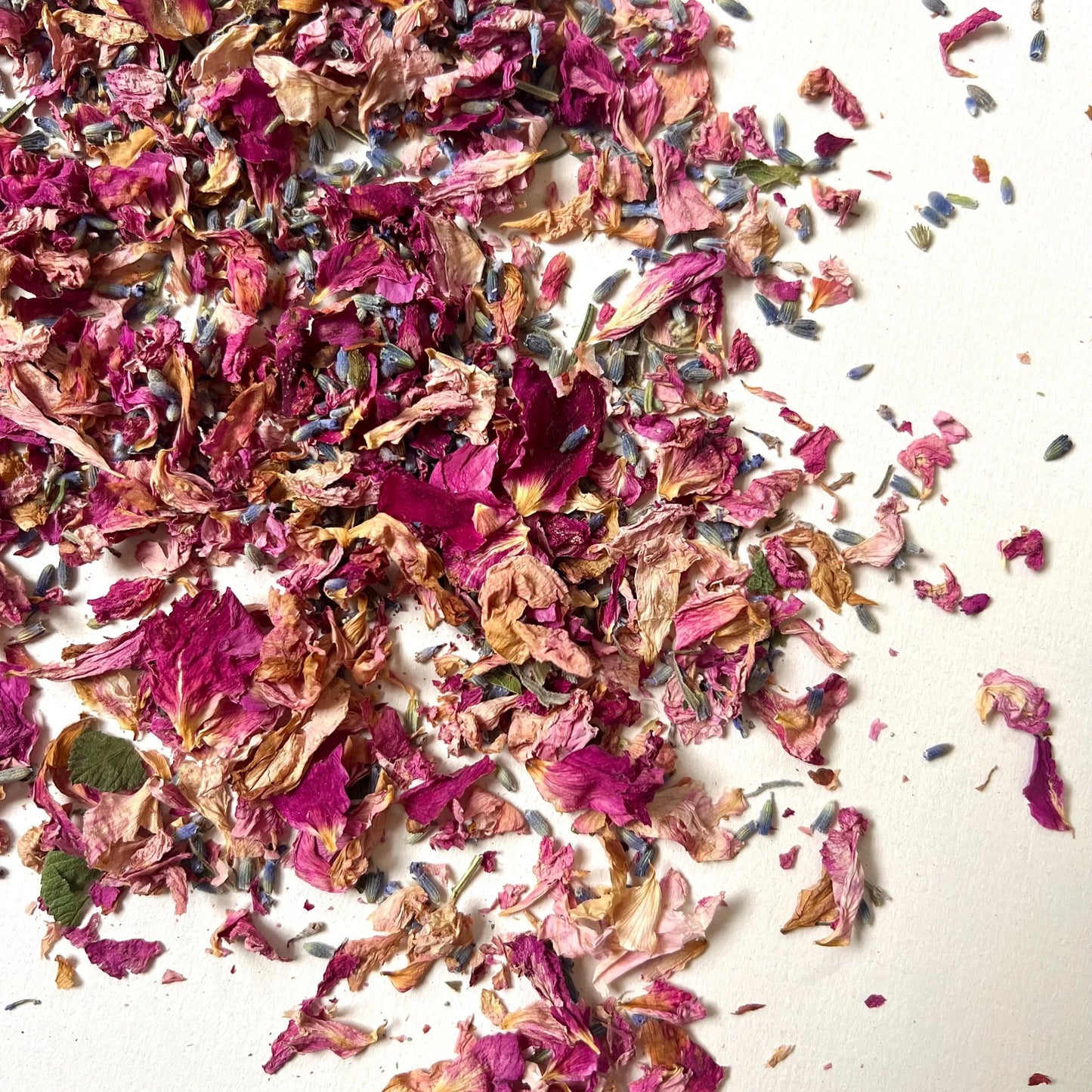 Vintage Rose & Lavender Petal Confetti | 100% Natural Biodegradable Confetti | Real Petals