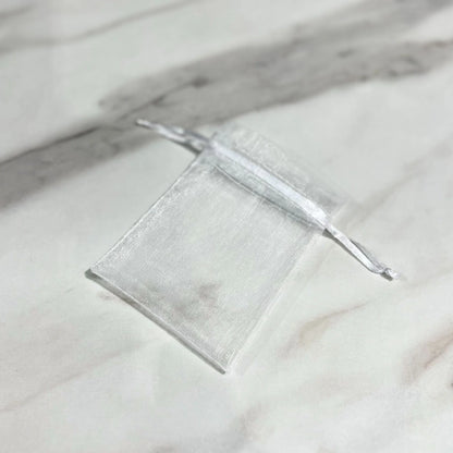 White Organza Bags